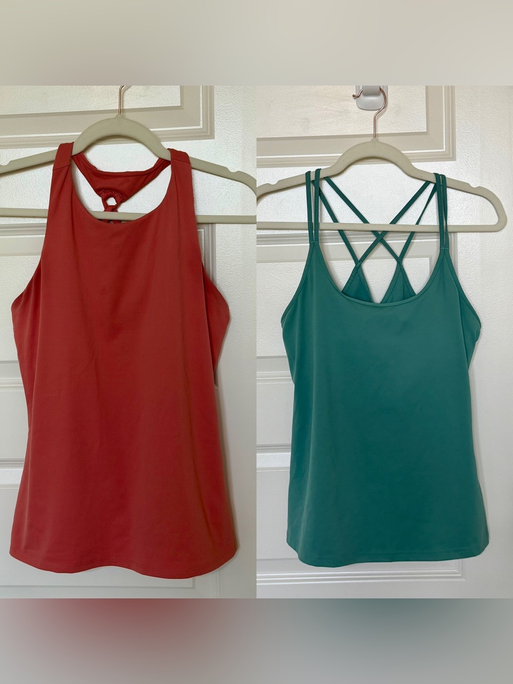 Lot of 2 Old Navy built-in Bra Active Tops
